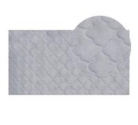 Beliani Faux Fur Rug GHARO Grey 80x150 cm