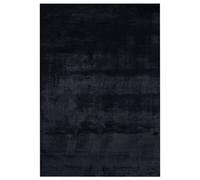 Faux Fur Rug MIRPUR Black 160 x 230 cm