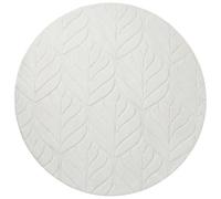Beliani Faux Fur Rug Mitchell Off-White 160 Cm