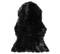 Faux Fur Rug MUNGO Black 63 x 95 cm