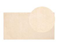 Beliani Faux Fur Rug Thatta Beige 80 X 150 Cm