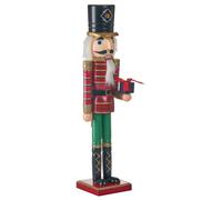 Beliani Figurine Rodsjon Nutcracker 50 Cm Red