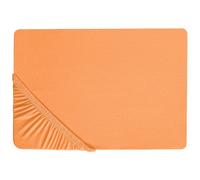 Fitted Sheet JANBU Cotton 180 x 200 cm Orange
