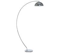 Beliani Floor Lamp Kama Metal Silver