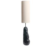 Beliani Floor Lamp Selb Ceramic Black, Black