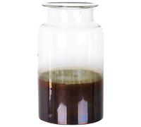 Flower Vase BHATURE Glass 30 cm Multicolour