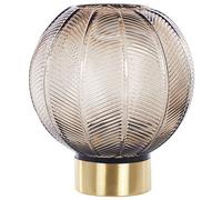 Flower Vase FELLI Glass 24 cm Brown