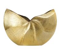 Flower Vase HATTUSA Metal 26 cm Gold