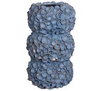 Beliani Flower Vase MUZAKI Ceramic 52 cm Blue, Blue