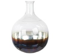 Beliani Flower Vase Razala Glass 40 Cm Multicolour