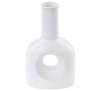 Flower Vase THEBES Ceramic 22 cm White