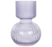 Flower Vase THETIDIO Glass 26 cm Violet