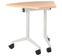 Beliani Foldable Corner Desk Module Cavi 90 Cm 64 Cm Brown