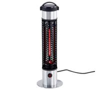 Freestanding Infrared Patio Heater VEZUVIO 800 W Black