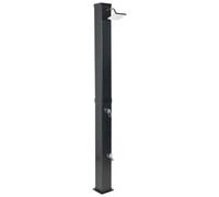Freestanding Outdoor Solar Shower YARACUY Black