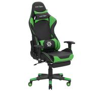Beliani Gaming Chair Victory Faux Leather Green
