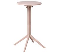 Garden Bar Table LEGRENA 60 cm 60 cm Beige