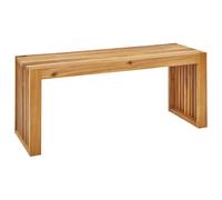 Garden Bench BELLANO 105 cm Acacia Wood Brown