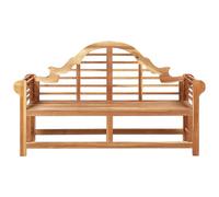 Beliani Garden Bench Marlboro 180 Cm Acacia Wood Light Brown