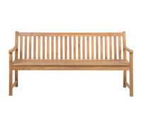 Beliani Garden Bench Vivara 180 Cm Certified Acacia Wood Light Brown