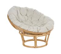 Beliani Garden Chair Salvo Rattan Natural