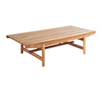 Beliani Garden Coffee Table Giaveno 145/79cm Acacia Wood Brown