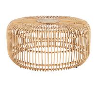 Beliani Coffee Table Randazzo Rattan Light Brown