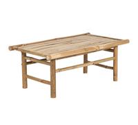 Garden Coffee Table TODI 45 cm 80 cm Bamboo Brown