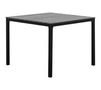 Garden Dining Table PRATO 95 cm 95 cm Grey