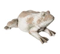 Beliani Garden Figurine Carapelle Frog Beige