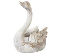 Garden Figurine GRUFFY White