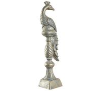 Beliani Garden Figurine Haarby Peacock Gold