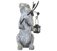 Beliani Traditional Garden Figurine Nolay Grey