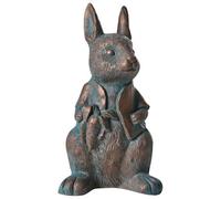 Beliani Garden Figurine Tondon Rabbit Brown