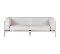 Beliani Garden Sofa 2 Seater Ferretti Light Beige