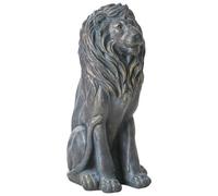 Beliani Garden Statue Dakar Lion Brown