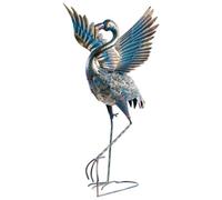 Beliani Garden Statue Kalibo Flamingo Blue