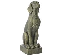 Beliani Garden Statue Nairobi Dog Green