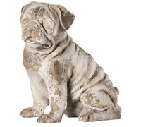 Beliani Garden Statue Sarnano Dog Beige