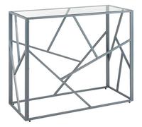 Beliani Glam Console Table Orland Silver