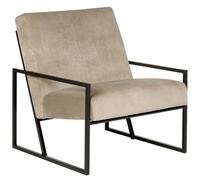 Armchair DELARY Velvet Taupe