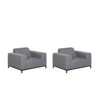 Armchair ROVIGO Fabric Grey