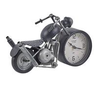 Beliani Industrial Clock Berno 30 Cm Metal Black