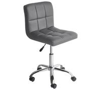 Beliani Industrial Desk Chair Marion Light Grey