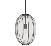 Beliani Industrial Pendant Lamp Padamo Black