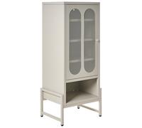 Beliani Industrial Sideboard Soletta Metal Beige