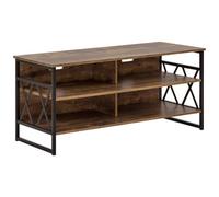 TV Stand CARLISLE Dark Brown