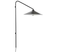 Beliani Industrial Wall Lamp Nenton Metal Black