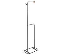 Beliani Iron Garment Rack Clothes Stand Black Eureka