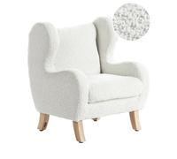 Kids Armchair FARUM Boucle Off-White